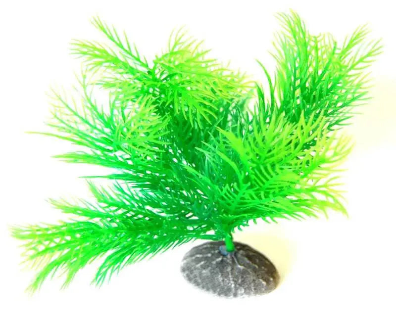 Aquarium Decoration Plastic Fern Green 14cm Anhui Hefei Hongjia Co Ltd