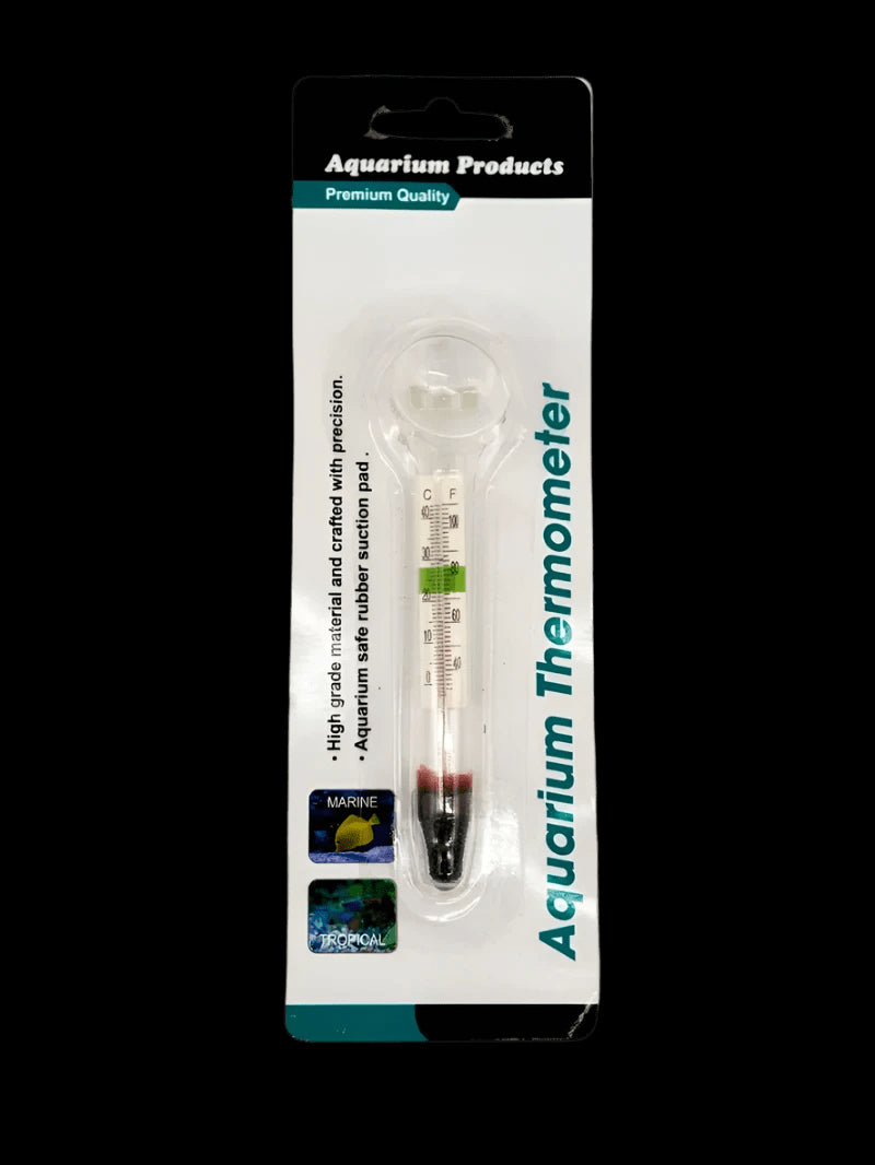 Aquarium Glass Thermometer With Sucker