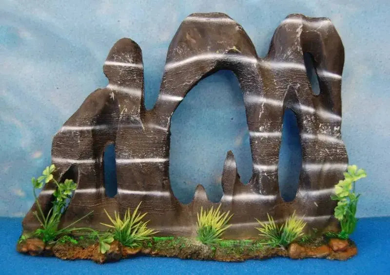 Aquarium Resin Ornament - Large Rock Arches 43cm Anhui Hefei Hongjia Co Ltd