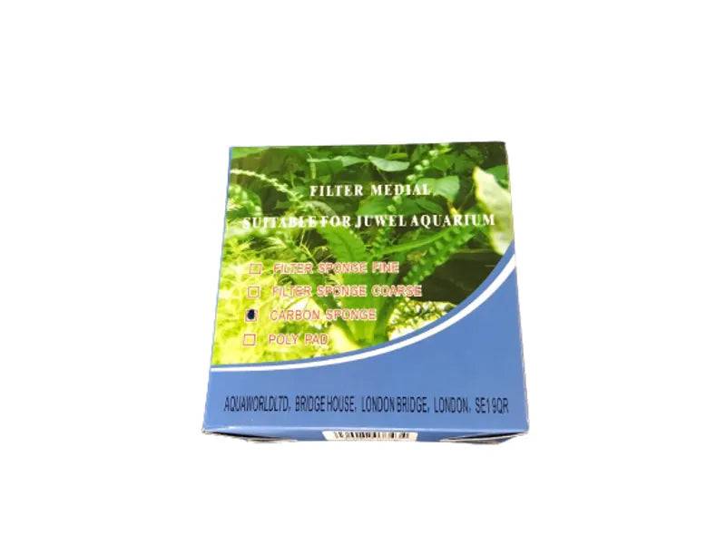 Aquaworld Carbon Sponges 2pk