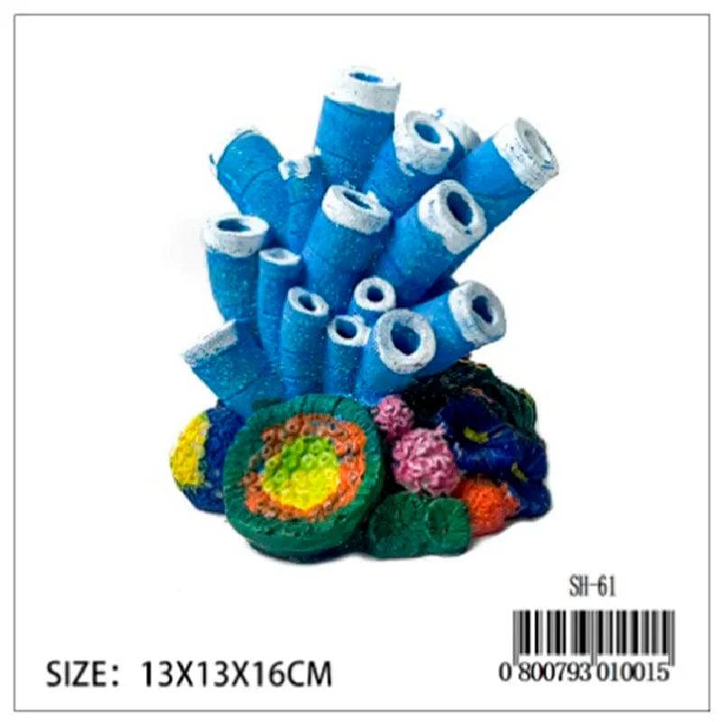 Coral Blue/White/Colourful