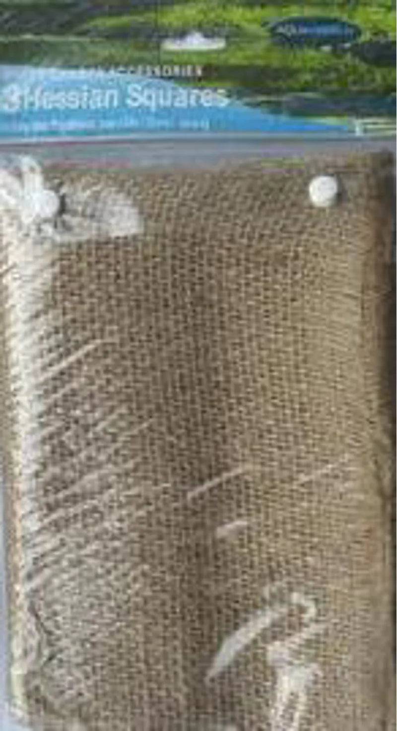 Hessian Squares 45cmx45cm 3pk
