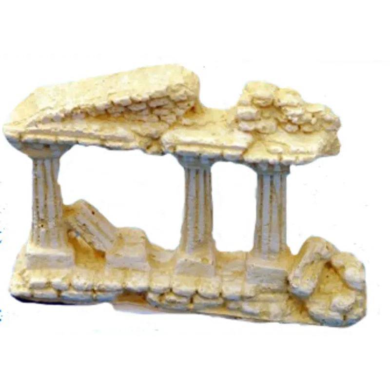 Mini Roman Ruin With Columns Aquarium Ornament Decoration