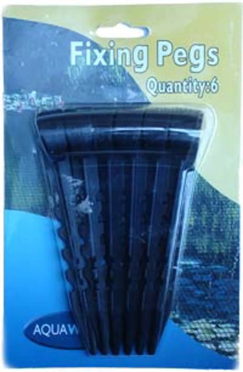 Net Fixing Pegs 6pk