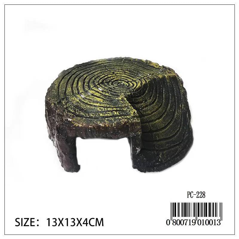 Reptile Tree Trunk Cave Ornament