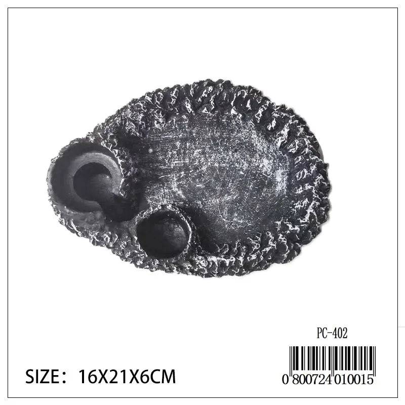 Reptile D  cor water Dish w/2 Holes PC-402