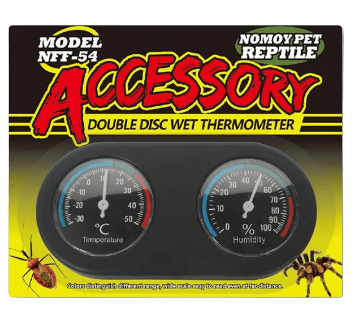 Reptile Double Disc Wet Thermometer
