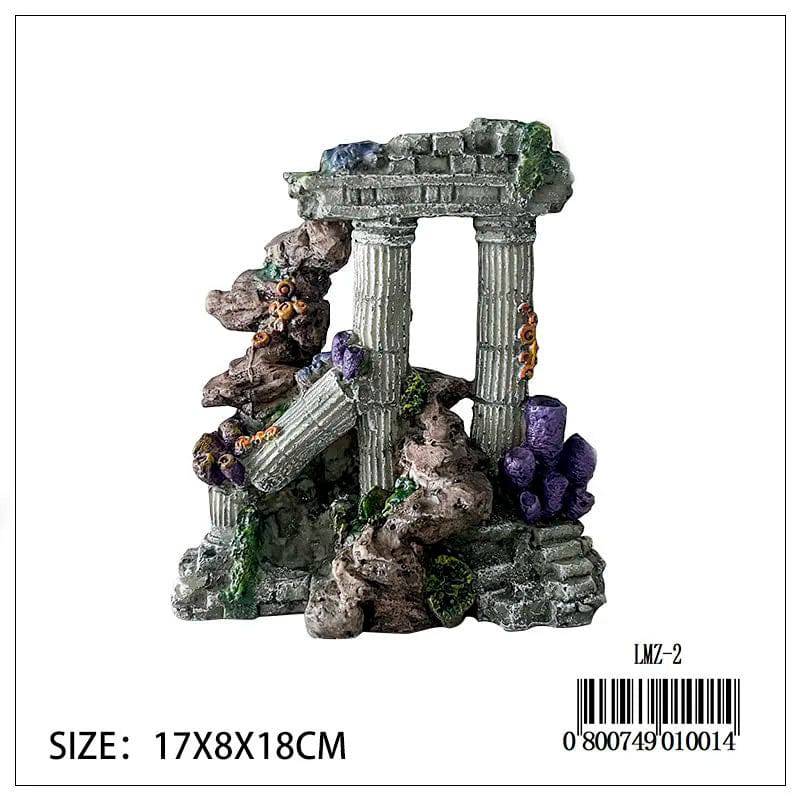 Roman Ruins Aquarium Ornament