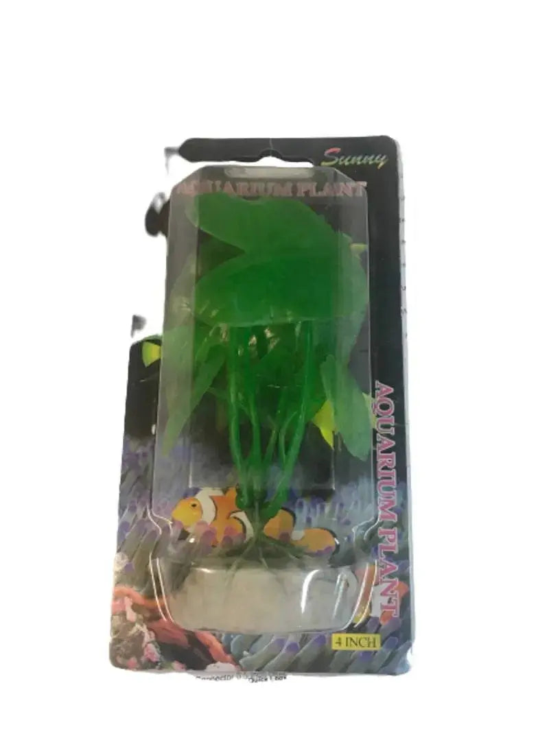 Sunny Aquarium Plastic Plant AP-009 4 inch Anhui Hefei Hongjia Co Ltd