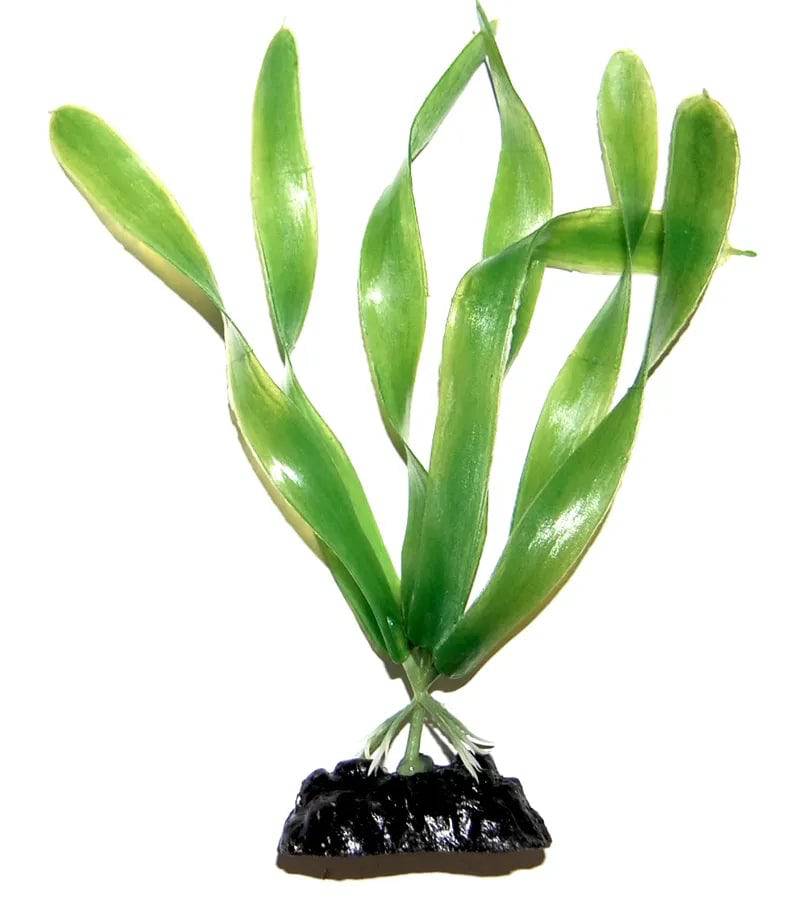 Sunny Aquarium Plastic Plant AP-014 4 Inch