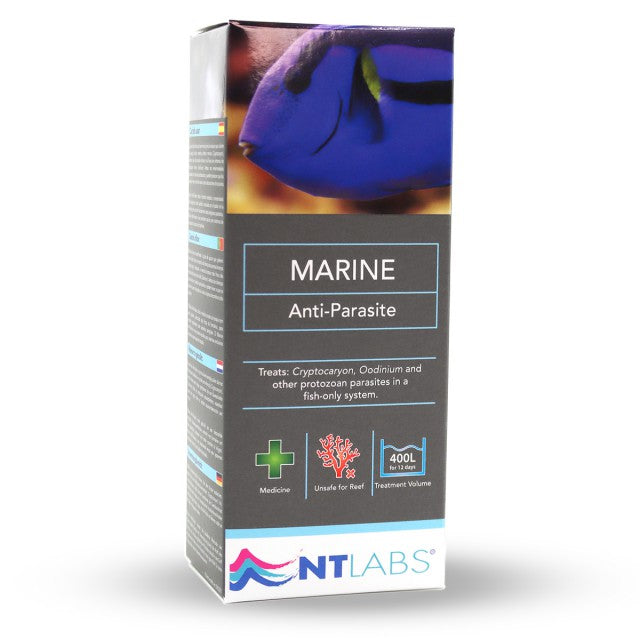 NT Labs Marine Anti-Parasite Treatment 100ml – Copper-Based Nt Labs