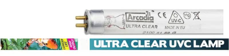 Arcadia Ultraclear UV Bulb 6w Arcadia/Monkfield Nutrition