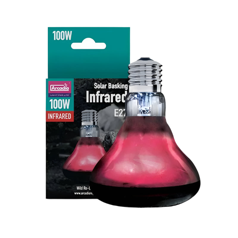 Arcadia Solar Basking Infrared Heat Lamp 100W Arcadia/Monkfield Nutrition