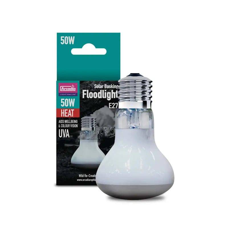 Arcadia Solar Basking FloodLight 50W Arcadia/Monkfield Nutrition