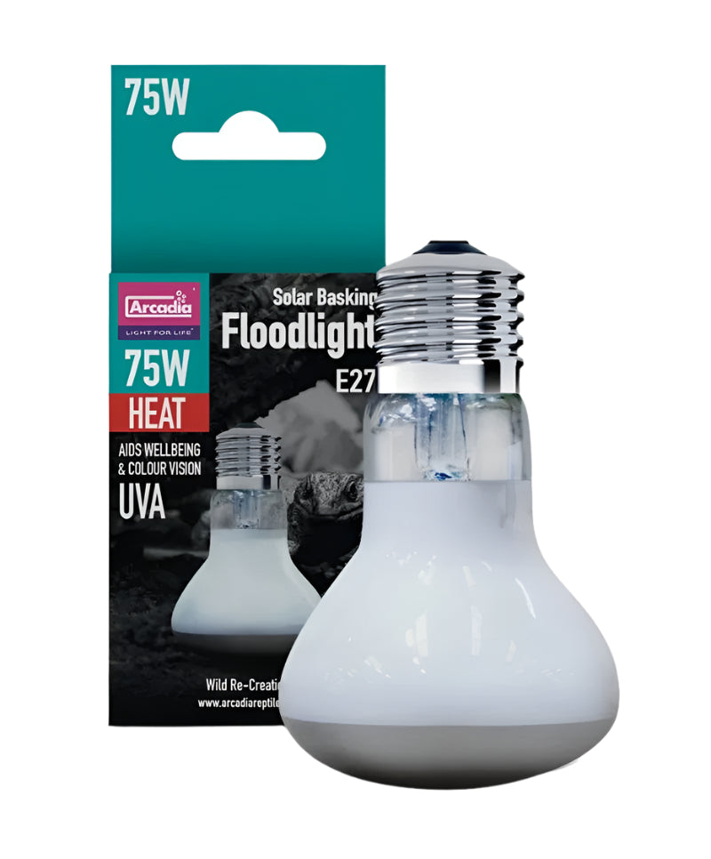 Arcadia Solar Basking FloodLight 75w Arcadia/Monkfield Nutrition