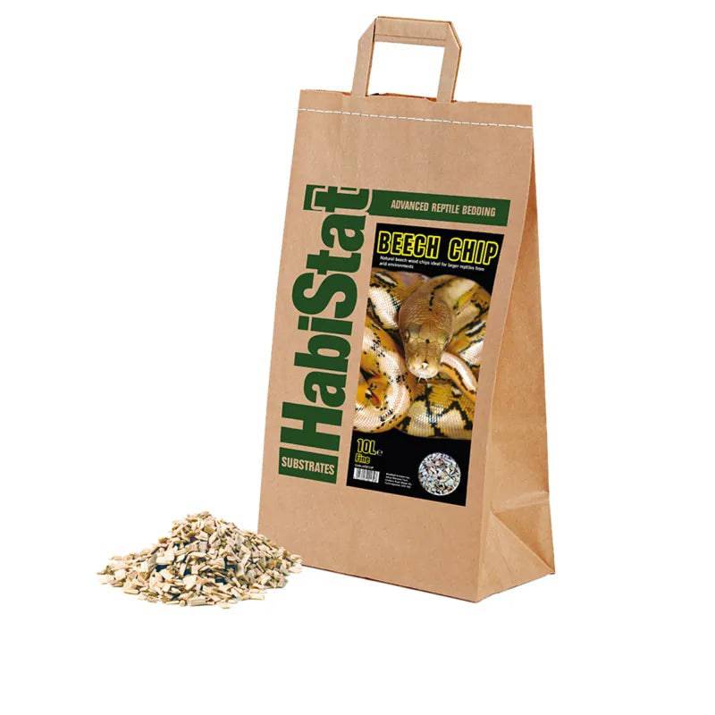 HabiStat Beech Chip Substrate Fine 15kg Arcadia/Monkfield Nutrition