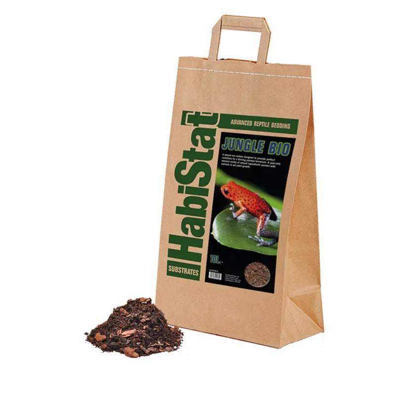 HabiStat Jungle Bio Substrate 10 Litres Arcadia/Monkfield Nutrition