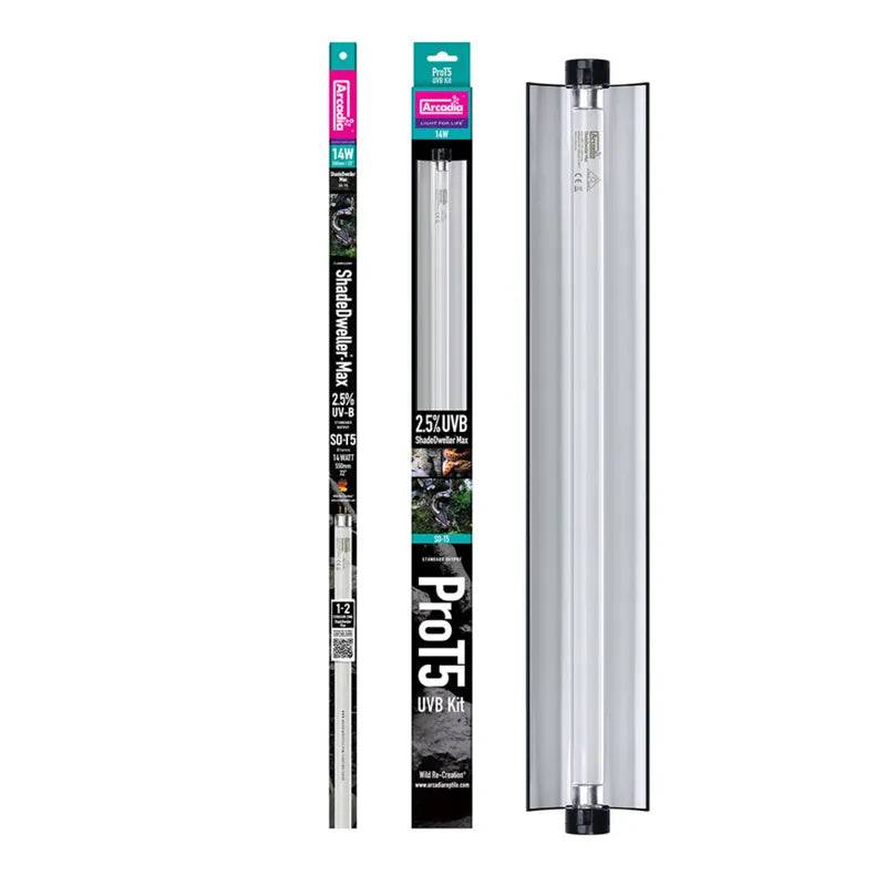 LumenIZE Pro T5 UVB Max Kit ShadeDweller 2.5 UVB 14 Watt