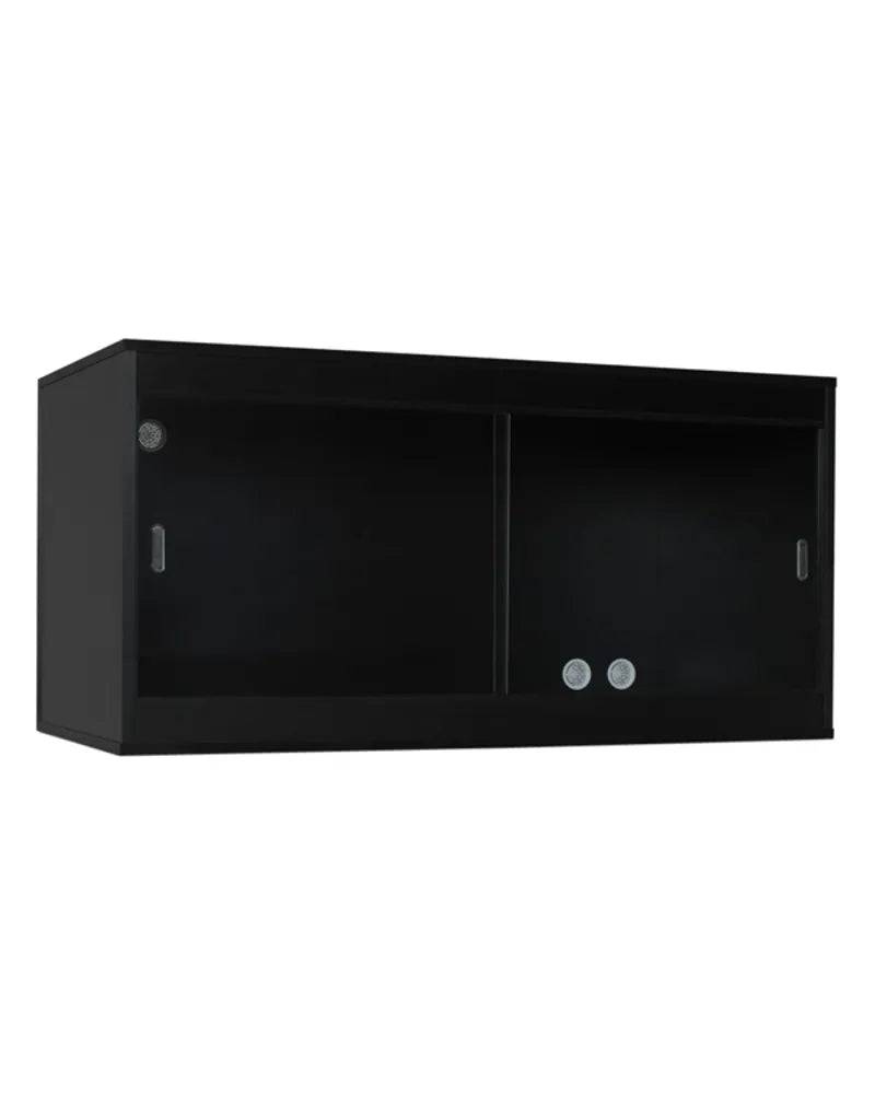 Monk Vivarium Black 48 x 24 x 24 Inches Arcadia/Monkfield Nutrition