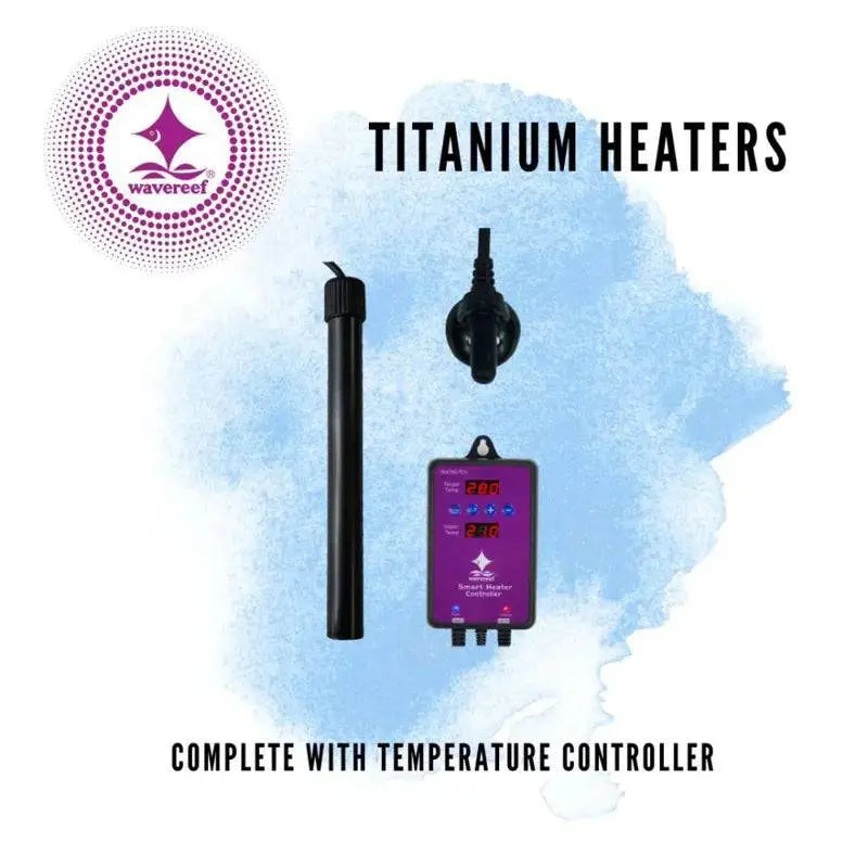 Titanium Heater 200W with Controller Bcuk Aquatics Ltd