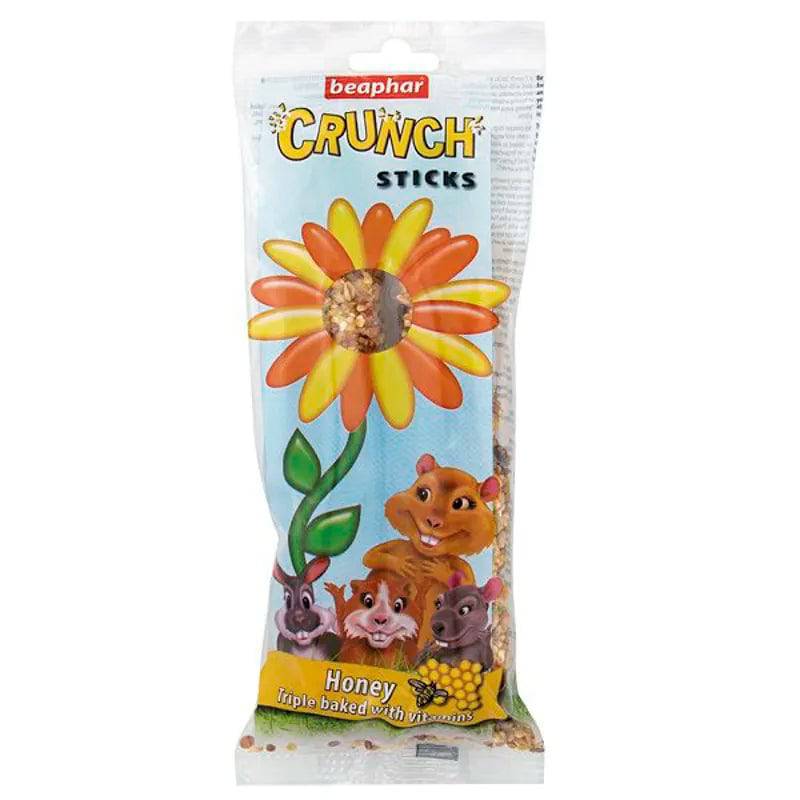 Beaphar Honey & Vitamin Crunch Sticks 2 Pack for Rabbits & Small Animals Beaphar