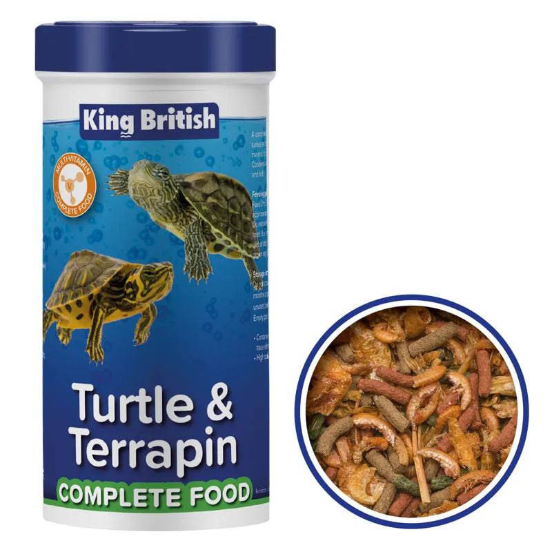 King British Turtle and Terrapin Complete Food 200g King British