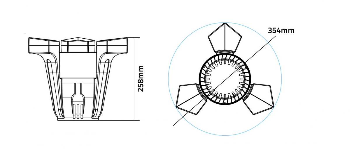 Bermuda Pond Skimmer 3000 LPH Pump