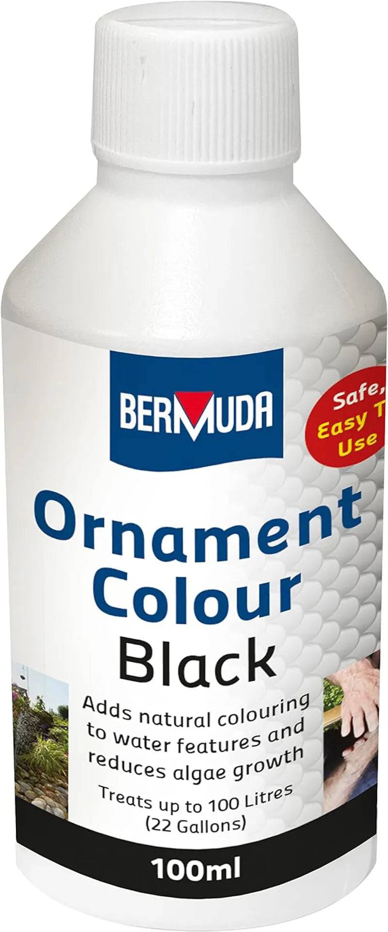 Bermuda Pond Dye Clear Black 100ml – Pond Colour & Algae Control Bermuda