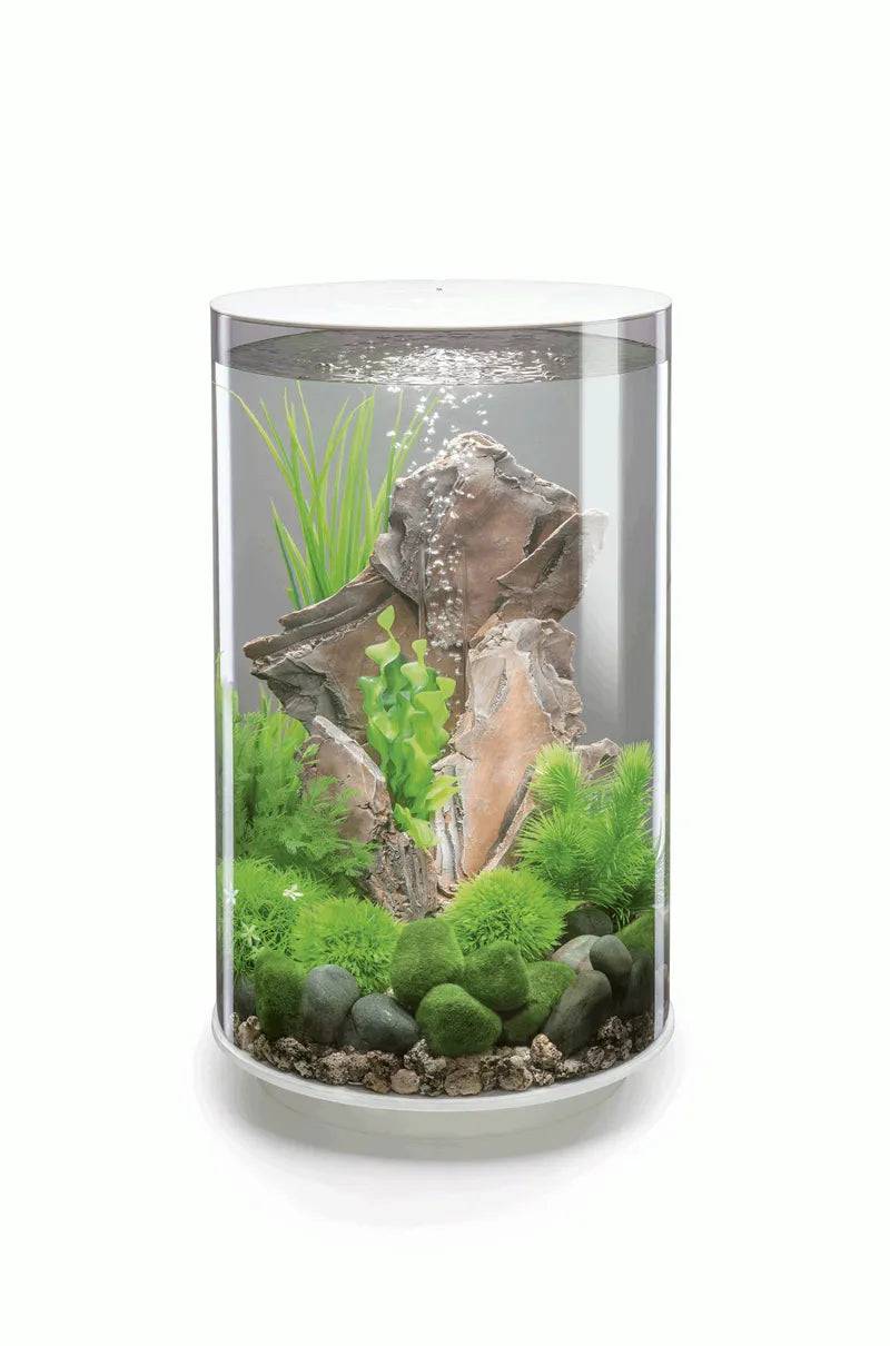 biOrb Tube 30L in White with Multi Colour Remote