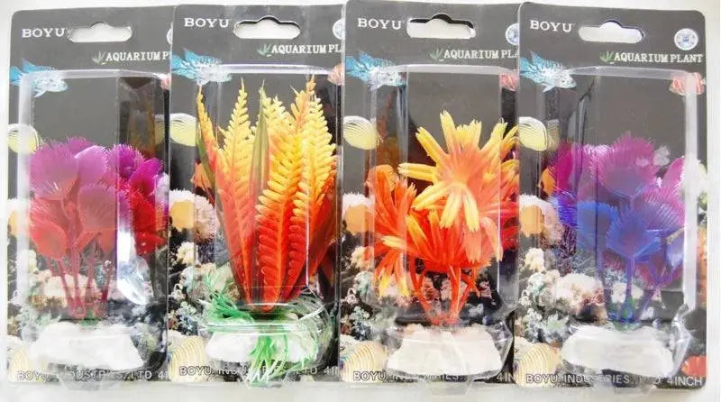 4 Inch Plastic Plant Aquarium Decoration Boyu Industries Co. Ltd