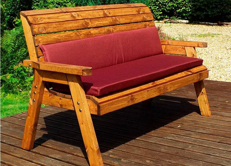 Triple Back Cushion Assorted Colours by Charles Taylor