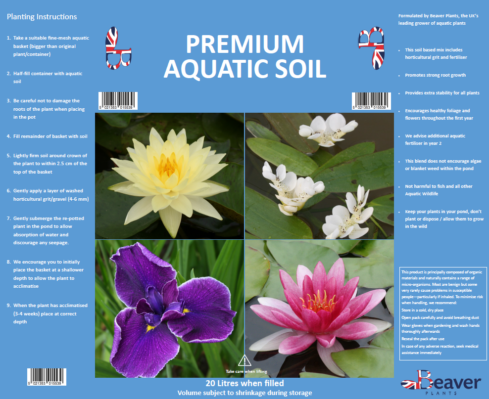 10L Premium Aqua Soil by Beaver Plants