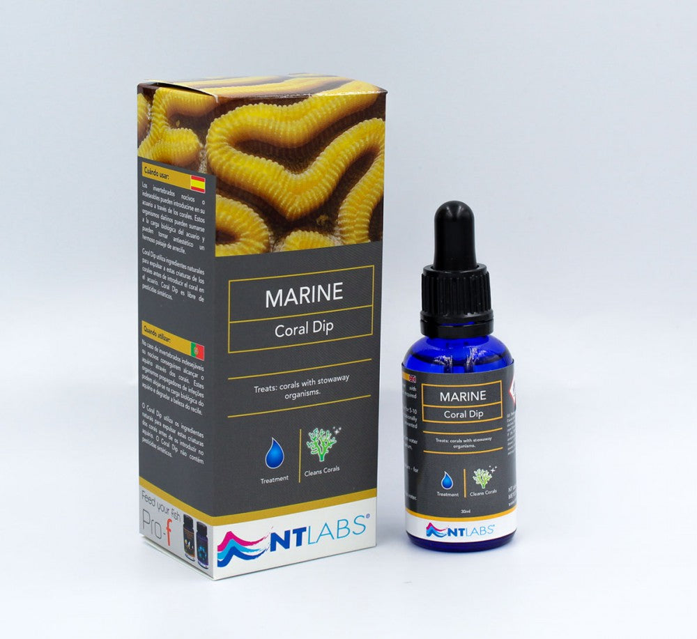 NT Labs Marine Coral Dip 30ml – Pest-Removing Treatment Nt Labs