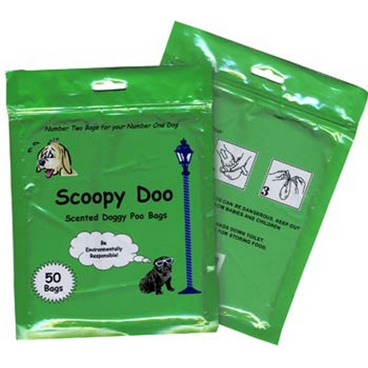 Scoopy Doo Doggie Poo Bags 50 Bags