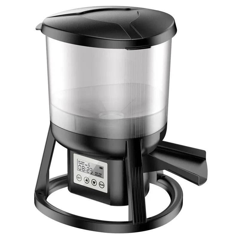 Evo Feed Automatic Pond Feeder Evolution Aqua