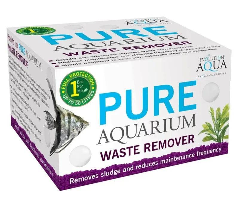 Evolution Aqua Pure Aquarium Waste Remover 12 Balls | Bacterial Cleaner Evolution Aqua