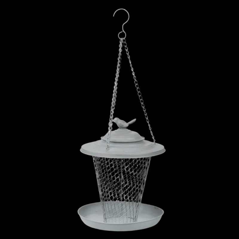 Fallen Fruits Nut Feeder Grey Metal