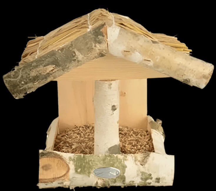 Fallen Fruits Silver Birch Wall Bird Feeder