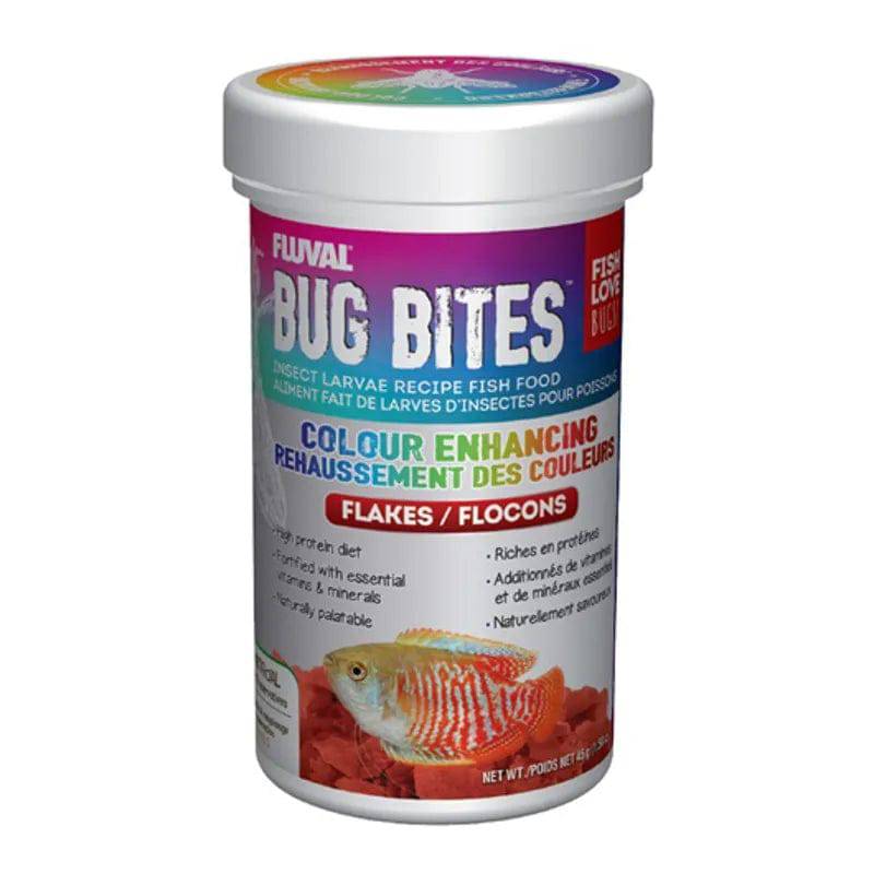 Fluval Bug Bites Colour Enhancing Flake 45g