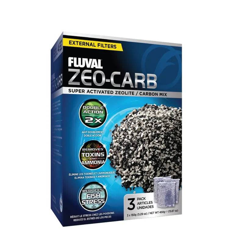 Fluval Zeo Carb 450g 3 x 150g