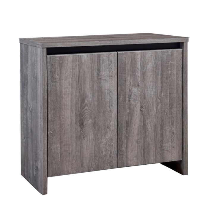 Fluval Roma 125 White River Grey Oak Cabinet