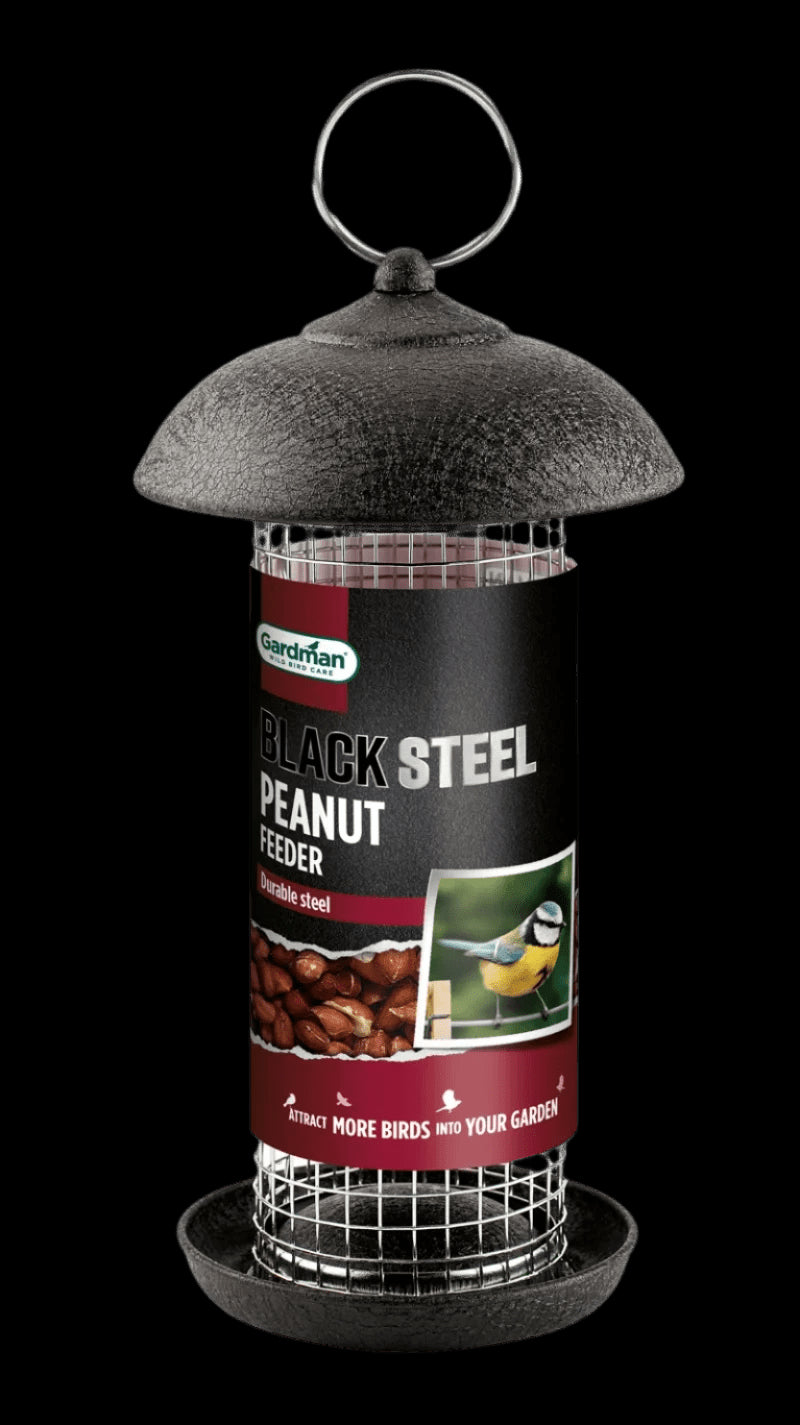 Gardman Black Steel Peanut Feeder