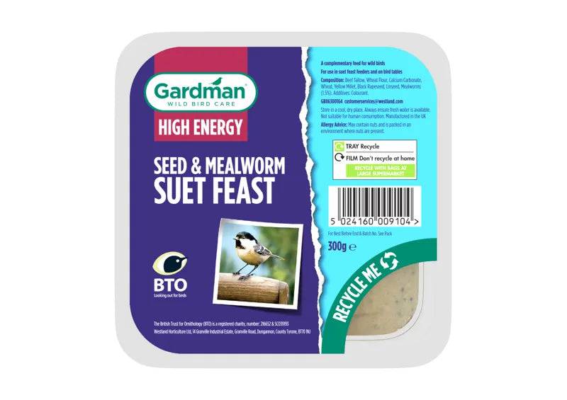 Gardman Suet Feast Seed & Insect