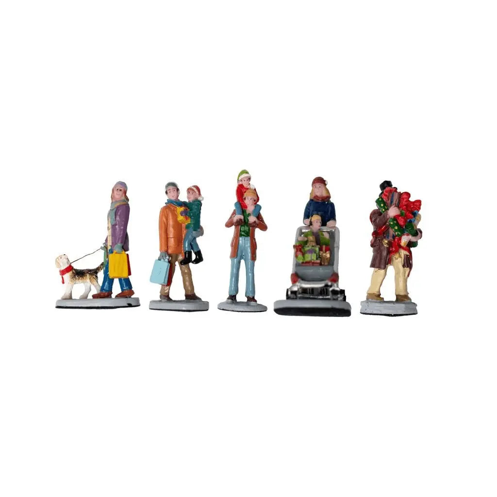 Glida Shopping Figurines Magnetic 5 Pc Glida