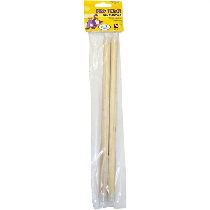 Happy Pet Bird Perch 19" Pack of 2 Happy Pet Products Limited