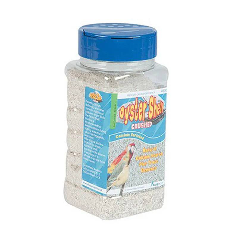 Happy Pets Crushed Oyster Shell 460g For Birds