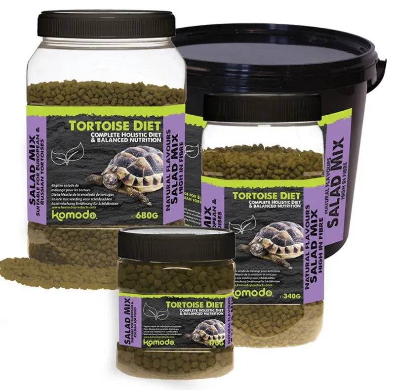 Komodo Tortoise Diet Salad Mix 170g – Complete Nutrition Happy Pet Products Limited