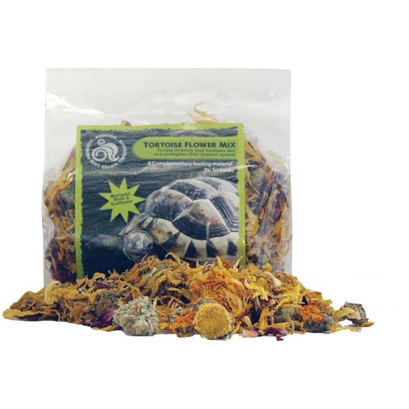 Komodo Tortoise Flower Mix 60g Happy Pet Products Limited