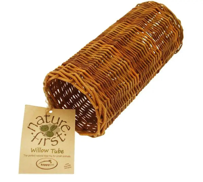 Nature First Willow Tube Small for Small Animals Happy Pet Products Limited