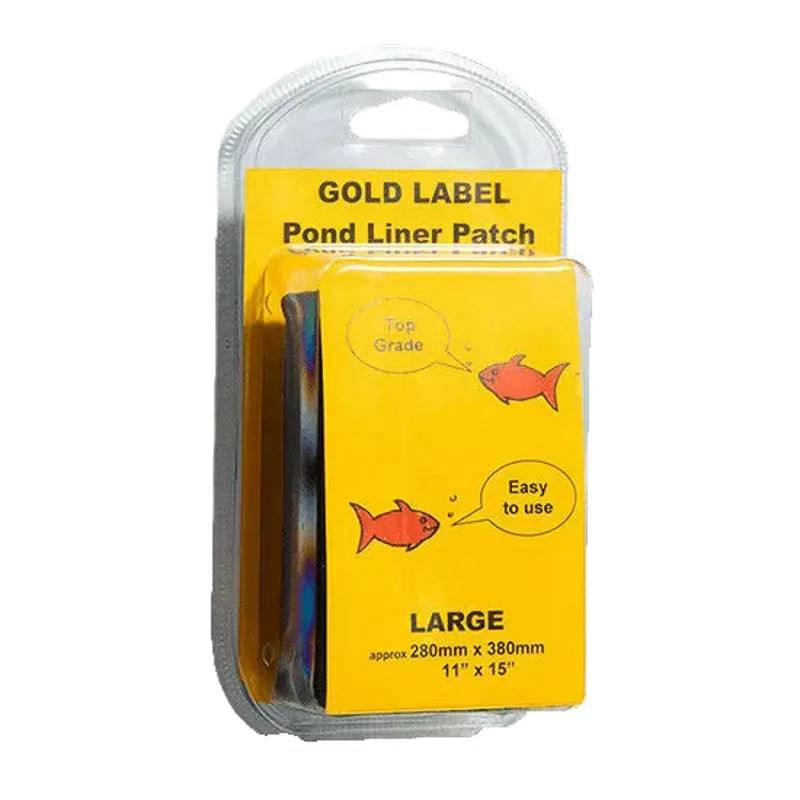 Gold Label Patch Large